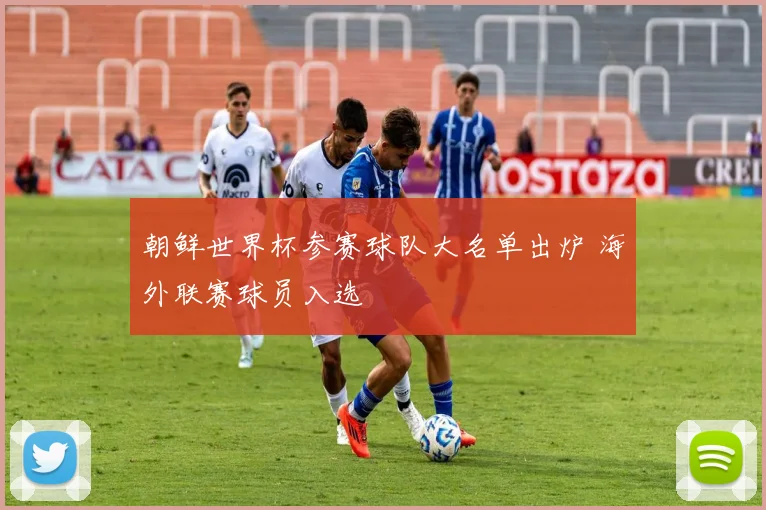 朝鲜世界杯参赛球队大名单出炉 海外联赛球员入选